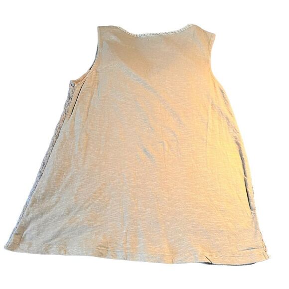 Anthropologie Deletta sage green lace sleeveless top XS - Picture 6 of 9